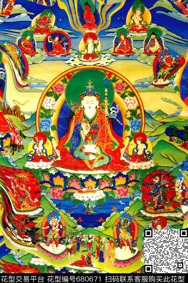 时尚女装数码印花华亿平台下载（图片编号: 680671） - 瓦栏（Walan）