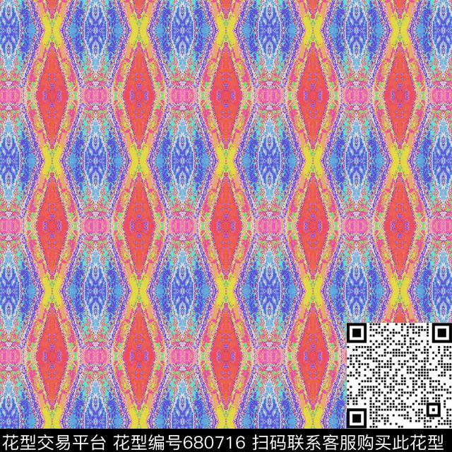 围巾丝巾丝巾图丝巾围巾秀场数码印花华亿平台下载（图片编号: 680716） - 瓦栏（Walan）