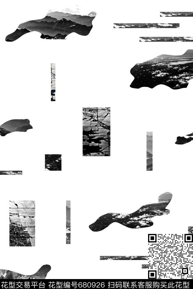 男装景观迷彩数码印花华亿平台下载（图片编号: 680926） - 瓦栏（Walan）