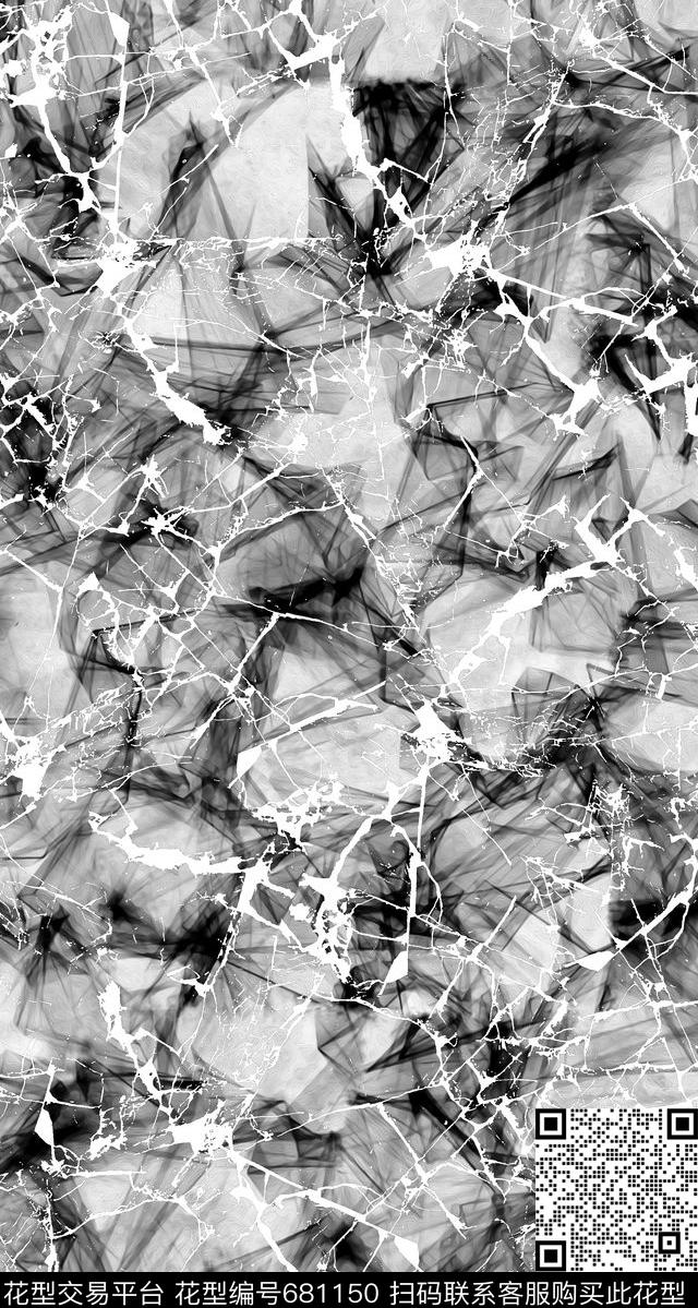 抽象岩石肌理数码印花华亿平台下载（图片编号: 681150） - 瓦栏（Walan）