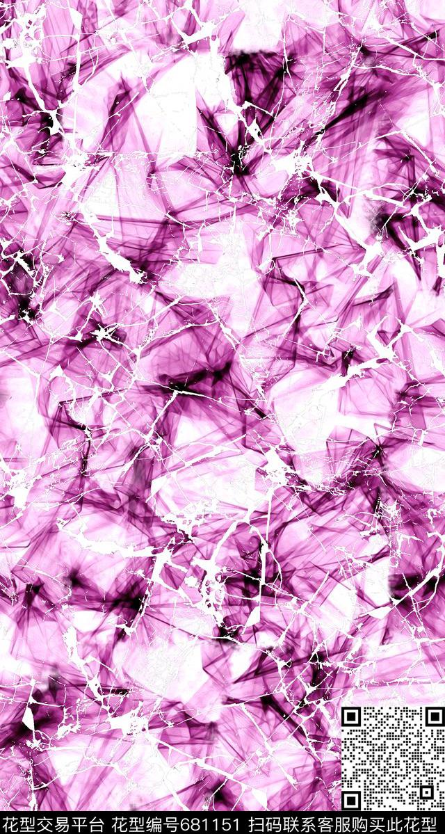 抽象岩石肌理数码印花华亿平台下载（图片编号: 681151） - 瓦栏（Walan）