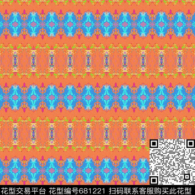 围巾丝巾丝巾图丝巾围巾秀场数码印花华亿平台下载（图片编号: 681221） - 瓦栏（Walan）