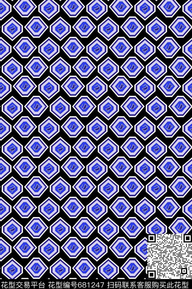 五角星欧式民族风传统印花华亿平台下载（图片编号: 681247） - 瓦栏（Walan）