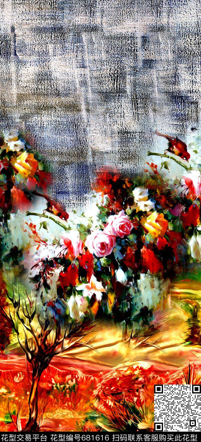 女装定位数码印花华亿平台下载（图片编号: 681616） - 瓦栏（Walan）