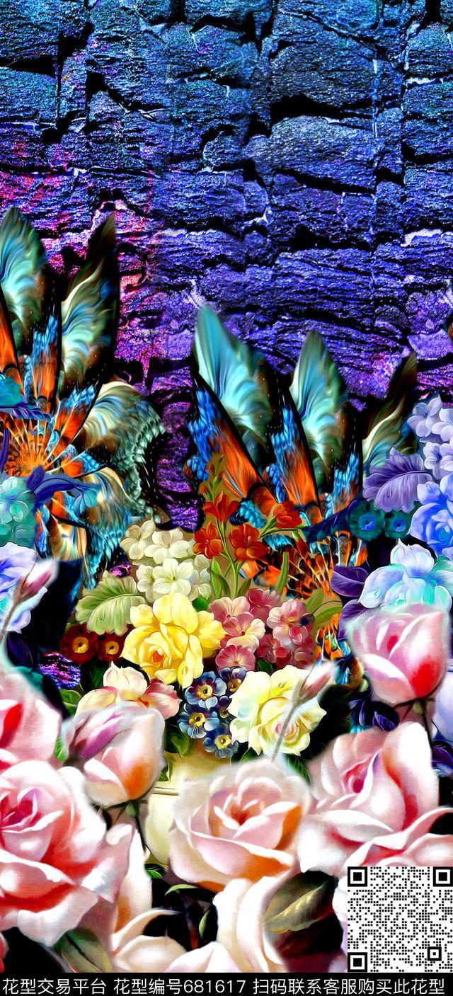 女装定位数码印花华亿平台下载（图片编号: 681617） - 瓦栏（Walan）