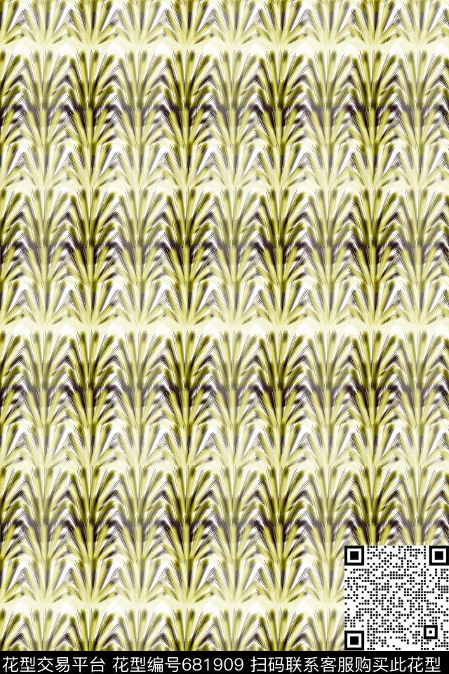 欧式波西米亚稻穗数码印花华亿平台下载（图片编号: 681909） - 瓦栏（Walan）