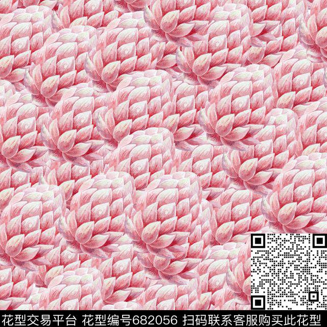 花朵花卉麦花海花苞数码印花华亿平台下载（图片编号: 682056） - 瓦栏（Walan）