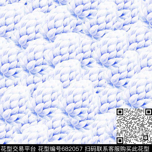 花朵花卉麦花海花苞数码印花华亿平台下载（图片编号: 682057） - 瓦栏（Walan）