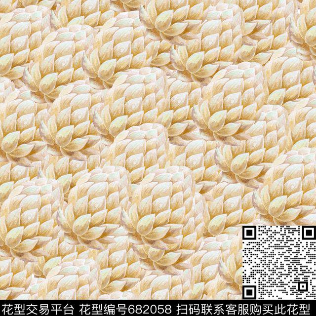 花朵花卉麦花海花苞数码印花华亿平台下载（图片编号: 682058） - 瓦栏（Walan）