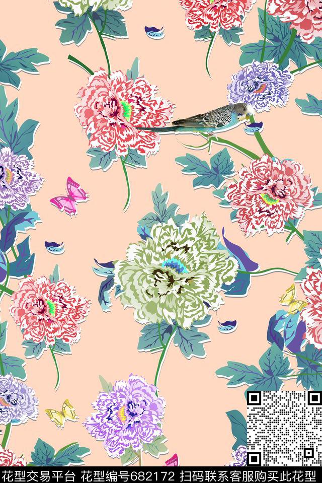 零点--家纺零点--泳装零点--女装数码印花华亿平台下载（图片编号: 682172） - 瓦栏（Walan）