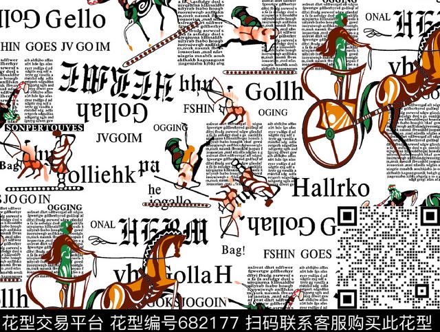 欧式马车欧洲数码印花华亿平台下载（图片编号: 682177） - 瓦栏（Walan）