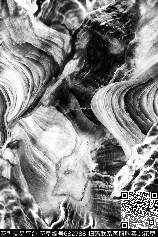 大理石肌理数码印花华亿平台下载（图片编号: 682788） - 瓦栏（Walan）