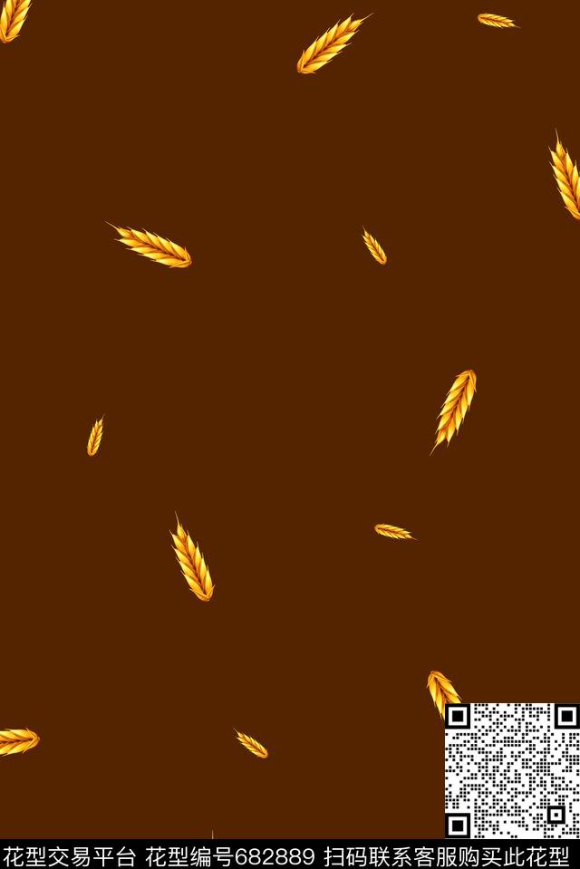 麦穗男装女装数码印花华亿平台下载（图片编号: 682889） - 瓦栏（Walan）