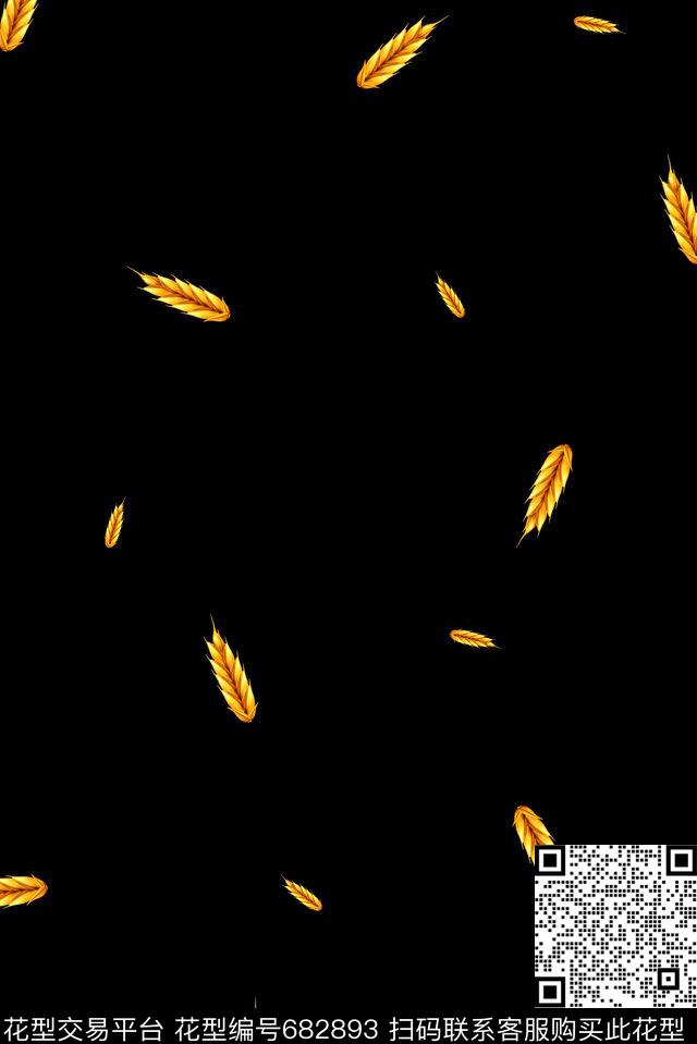 麦穗男装女装数码印花华亿平台下载（图片编号: 682893） - 瓦栏（Walan）