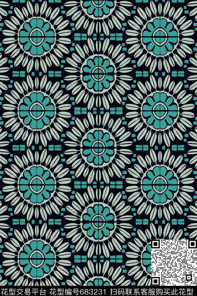 民族风男装南美传统印花华亿平台下载（图片编号: 683231） - 瓦栏（Walan）