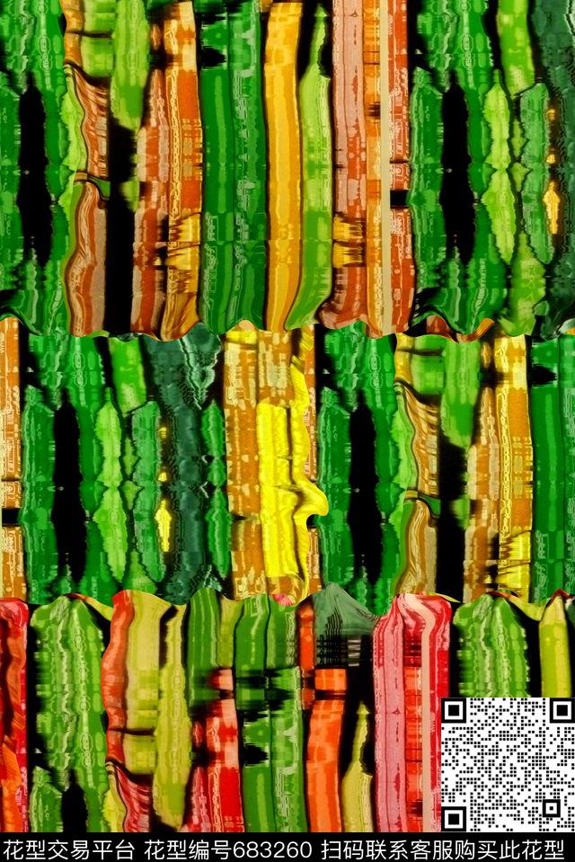 时尚女装数码印花华亿平台下载（图片编号: 683260） - 瓦栏（Walan）