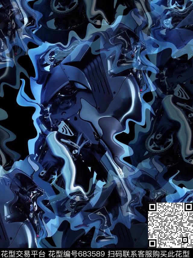 复古男装华亿平台♥红桃A〖新颖迷彩〗数码印花华亿平台下载（图片编号: 683589） - 瓦栏（Walan）