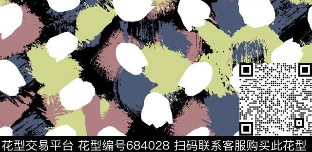 肌理花卉女装传统印花华亿平台下载（图片编号: 684028） - 瓦栏（Walan）