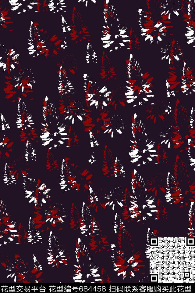 休闲田园风时尚花纹花卉传统印花华亿平台下载（图片编号: 684458） - 瓦栏（Walan）