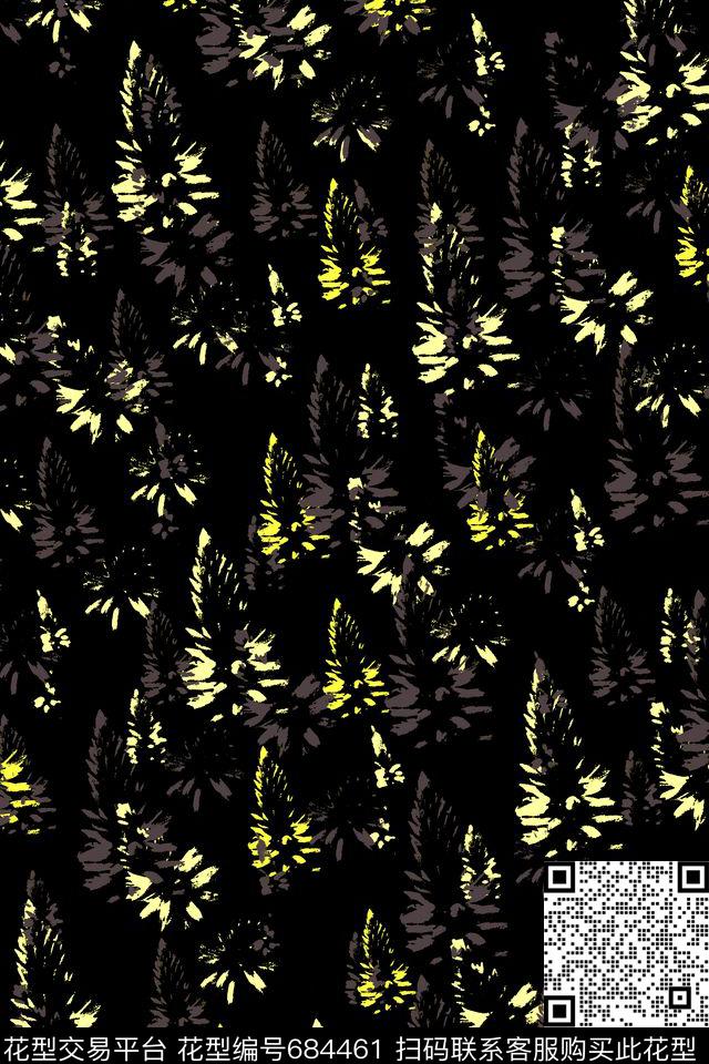 休闲田园风时尚花纹花卉传统印花华亿平台下载（图片编号: 684461） - 瓦栏（Walan）