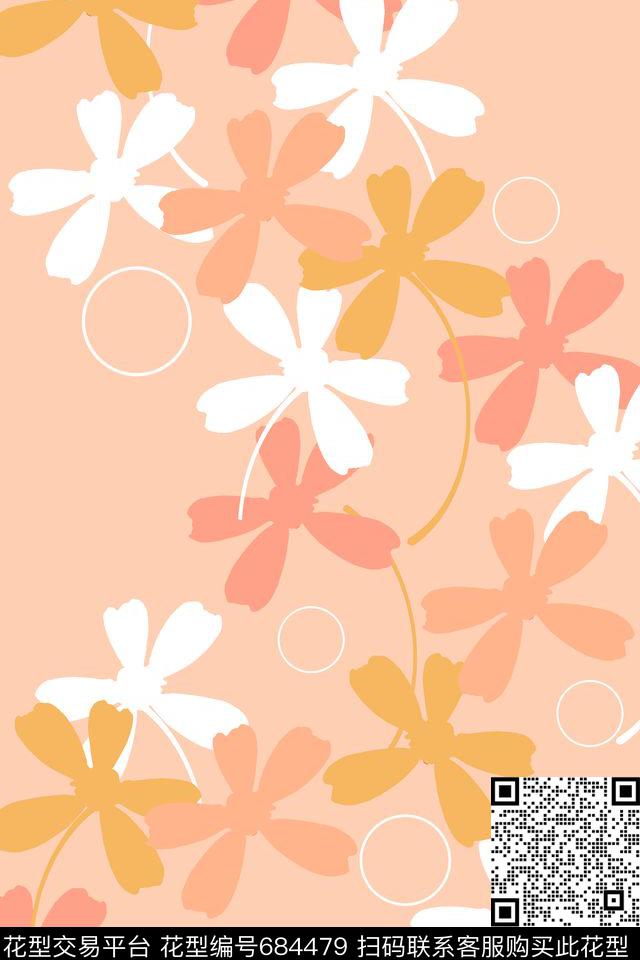 时尚花纹休闲田园风墙纸传统印花华亿平台下载（图片编号: 684479） - 瓦栏（Walan）