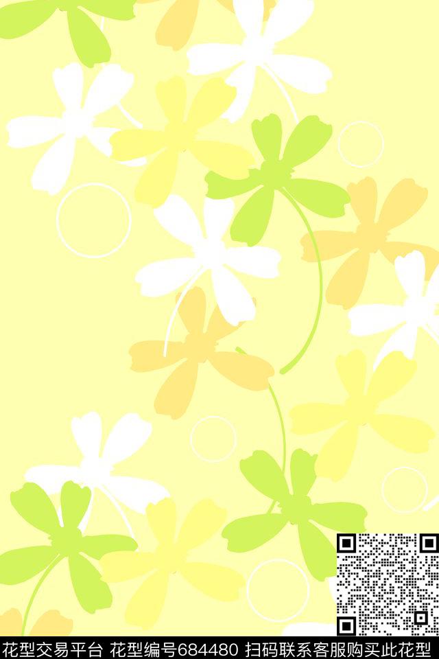 时尚花纹休闲田园风墙纸传统印花华亿平台下载（图片编号: 684480） - 瓦栏（Walan）