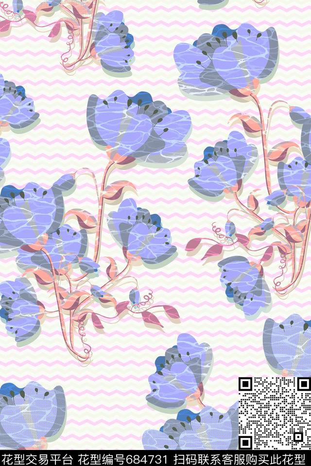 零点--女装零点--家纺零点--泳装传统印花华亿平台下载（图片编号: 684731） - 瓦栏（Walan）