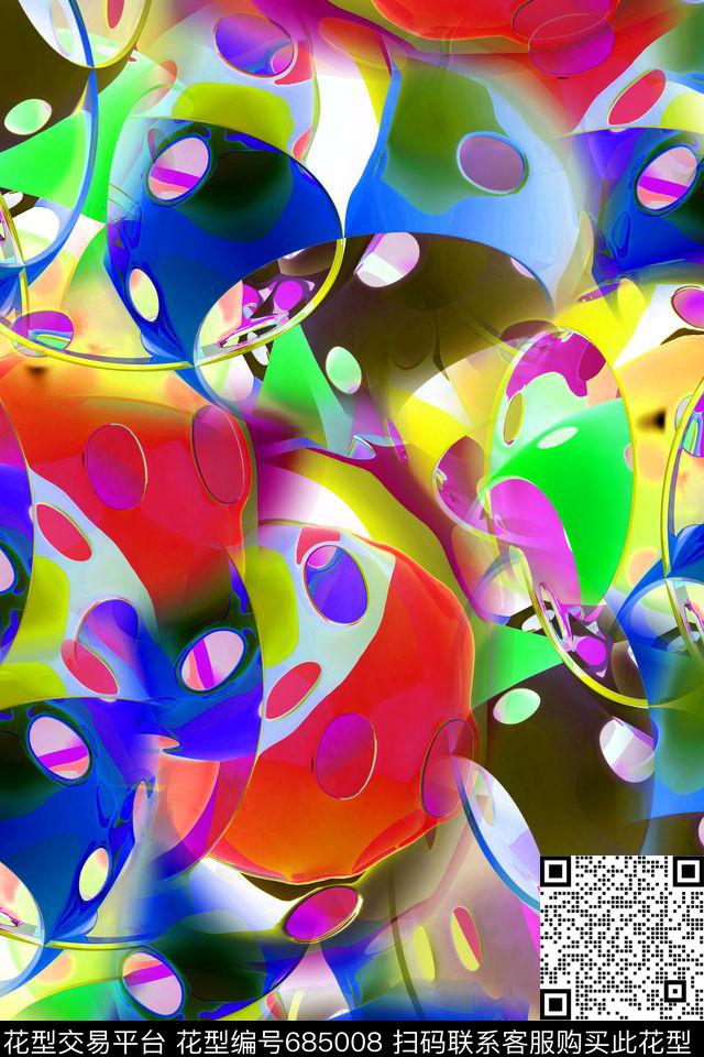 空间感艺术空间抽象艺术数码印花华亿平台下载（图片编号: 685008） - 瓦栏（Walan）