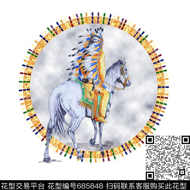 男装图案时尚创意图案2016新款图案数码印花华亿平台下载（图片编号: 685848） - 瓦栏（Walan）