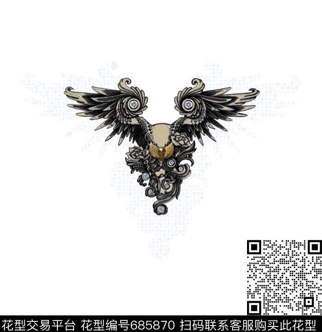 男装图案时尚创意图案2016新款图案数码印花华亿平台下载（图片编号: 685870） - 瓦栏（Walan）