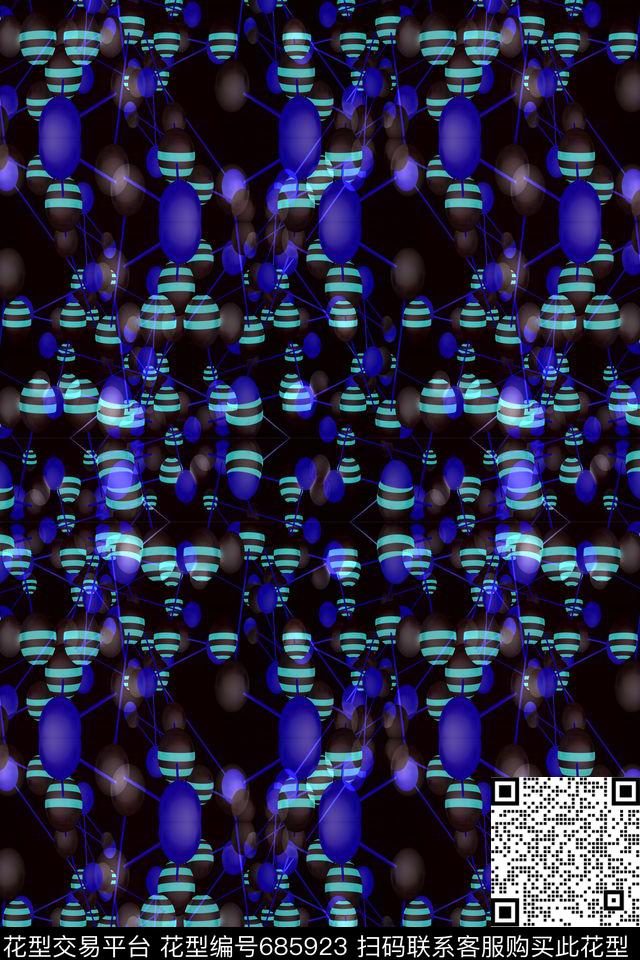 男士衬衫小碎花纹空间感数码印花华亿平台下载（图片编号: 685923） - 瓦栏（Walan）