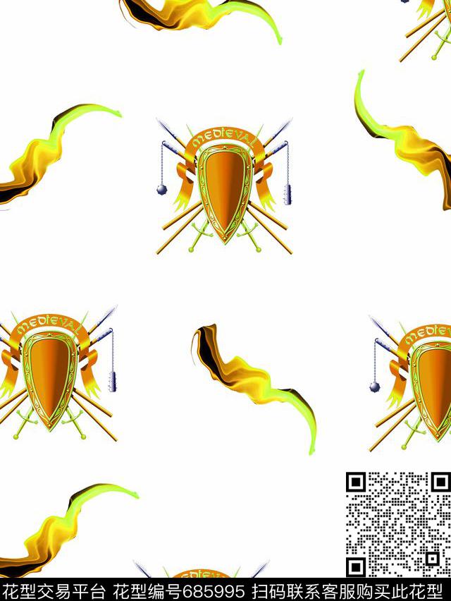 2017春夏男装开发数码印花华亿平台下载（图片编号: 685995） - 瓦栏（Walan）