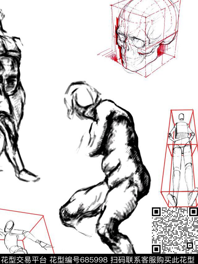 2017春夏男装开发数码印花华亿平台下载（图片编号: 685998） - 瓦栏（Walan）