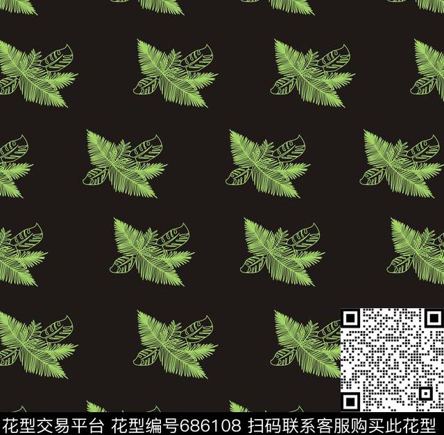 四方连续图案设计传统印花华亿平台下载（图片编号: 686108） - 瓦栏（Walan）