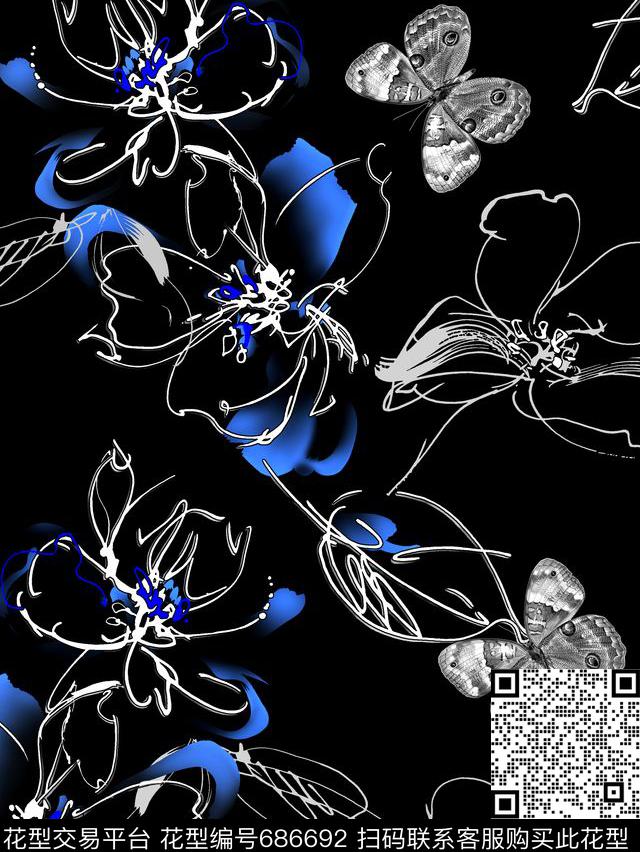 2017春夏男装开发数码印花华亿平台下载（图片编号: 686692） - 瓦栏（Walan）