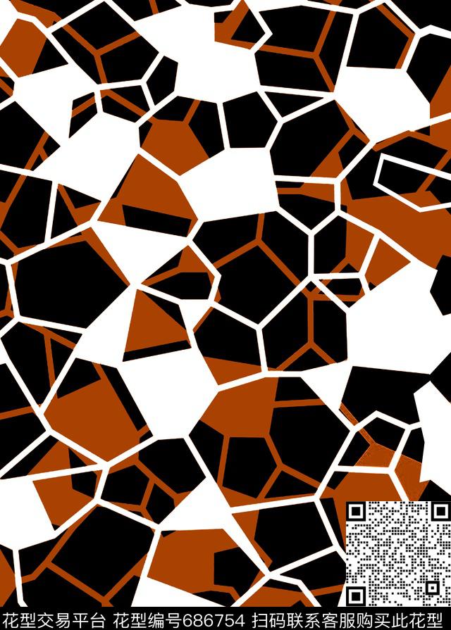 不规则几何、水立方数码印花华亿平台下载（图片编号: 686754） - 瓦栏（Walan）