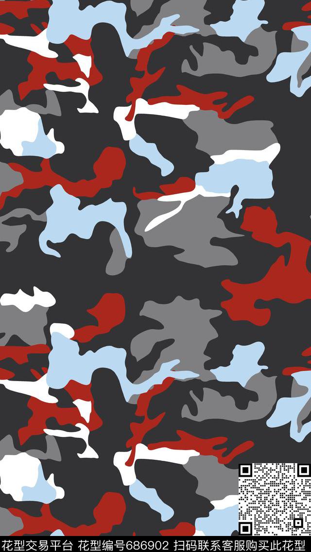 迷彩服迷彩传统印花华亿平台下载（图片编号: 686902） - 瓦栏（Walan）