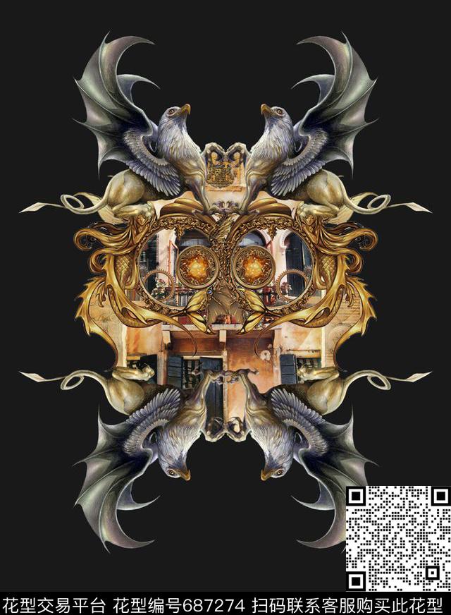 2017春夏男装开发数码印花华亿平台下载（图片编号: 687274） - 瓦栏（Walan）