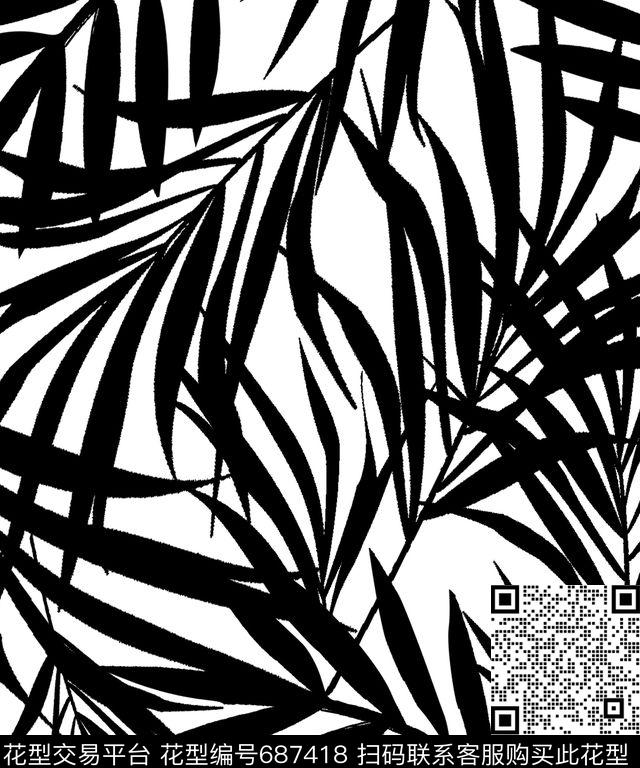 民族风优雅纹理传统印花华亿平台下载（图片编号: 687418） - 瓦栏（Walan）