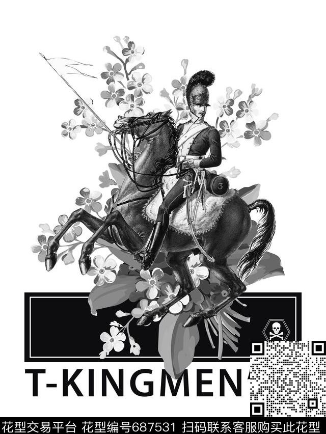 花卉欧美大牌数码印花华亿平台下载（图片编号: 687531） - 瓦栏（Walan）