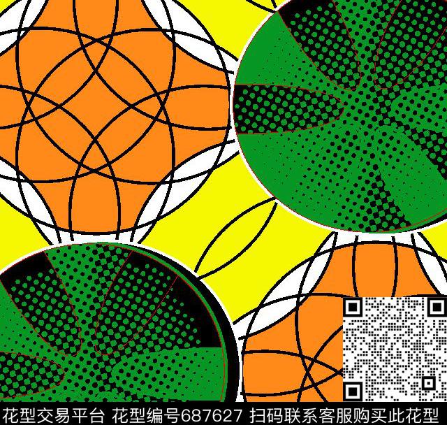 非洲服装几何圆圈传统印花华亿平台下载（图片编号: 687627） - 瓦栏（Walan）