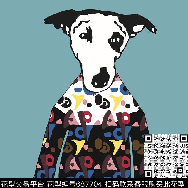 时尚创意图案大牌时尚图案2016新款图案数码印花华亿平台下载（图片编号: 687704） - 瓦栏（Walan）