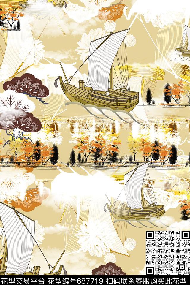 L.D~卡通L.D~趣味L.D~手绘数码印花华亿平台下载（图片编号: 687719） - 瓦栏（Walan）