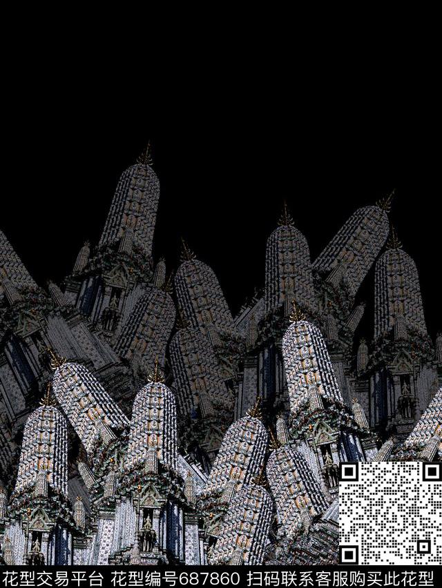 时尚男装数码印花华亿平台下载（图片编号: 687860） - 瓦栏（Walan）