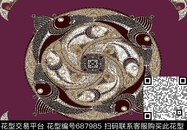 非洲服装鱼传统印花华亿平台下载（图片编号: 687985） - 瓦栏（Walan）