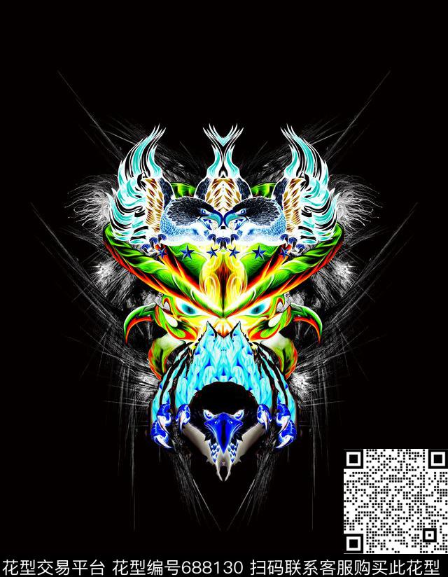 marceloburlon动物欧美潮牌男装数码印花华亿平台下载（图片编号: 688130） - 瓦栏（Walan）