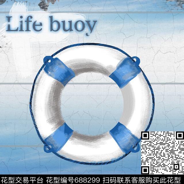 海洋。蓝色数码印花华亿平台下载（图片编号: 688299） - 瓦栏（Walan）