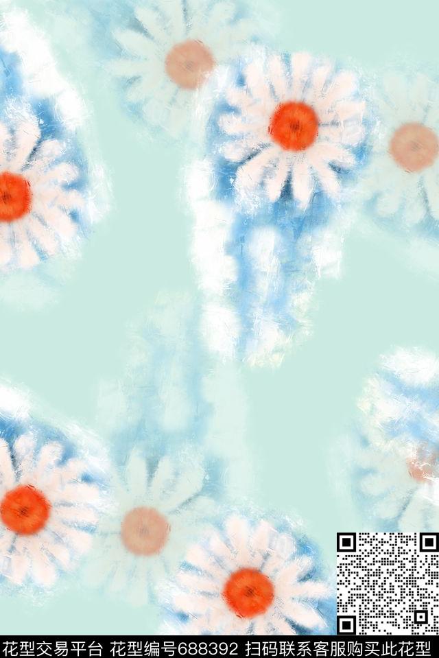 手绘数码印花华亿平台下载（图片编号: 688392） - 瓦栏（Walan）