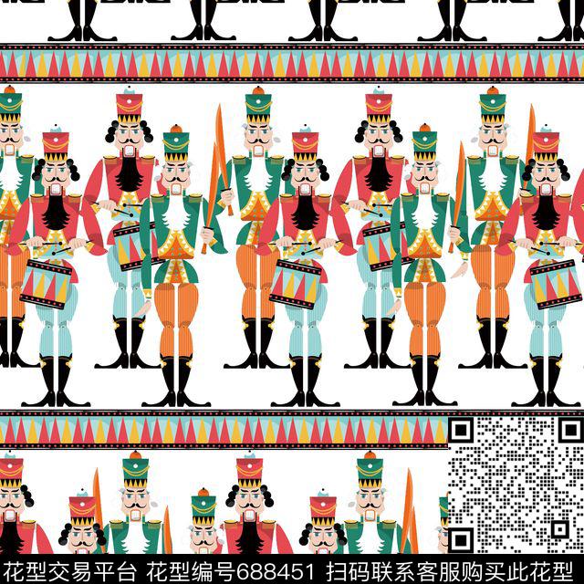 趣味士兵演练数码印花华亿平台下载（图片编号: 688451） - 瓦栏（Walan）