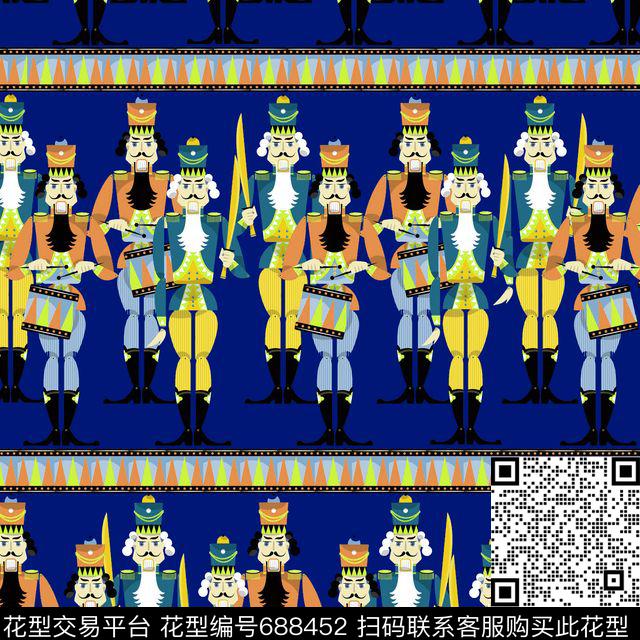 趣味士兵演练数码印花华亿平台下载（图片编号: 688452） - 瓦栏（Walan）